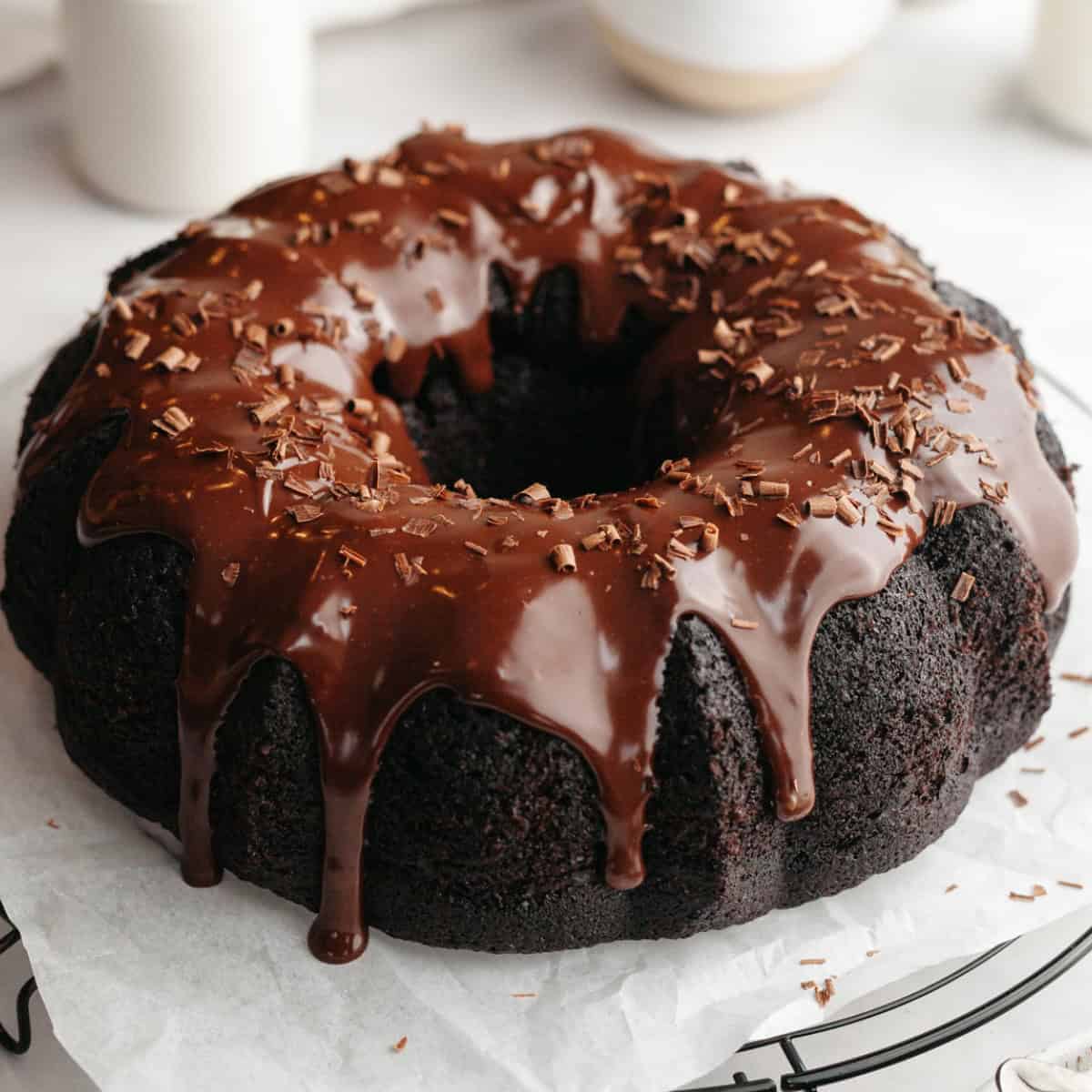 Sour Cream Double Chocolate Bundt: No Mixer Recipe & Pan Release